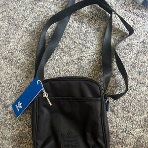 Adidas Black Messenger Bag